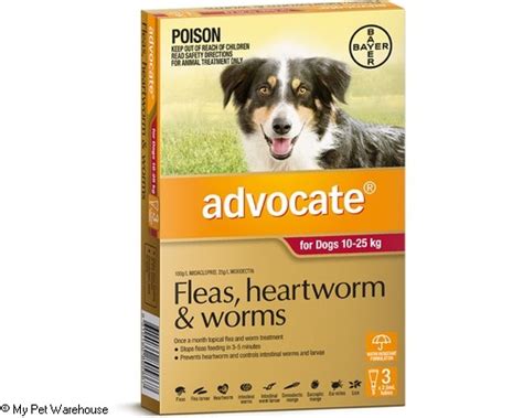 ADVOCATE DOG 10 - 25KG