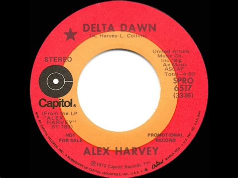 1st RECORDING OF: Delta Dawn - Alex Harvey (1971 version) Chords - Chordify