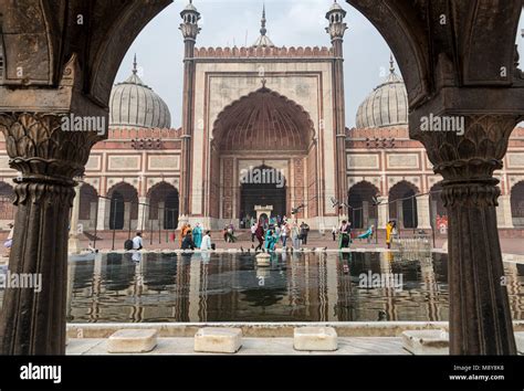 Jama Masjid - Delhi Stock Photo - Alamy