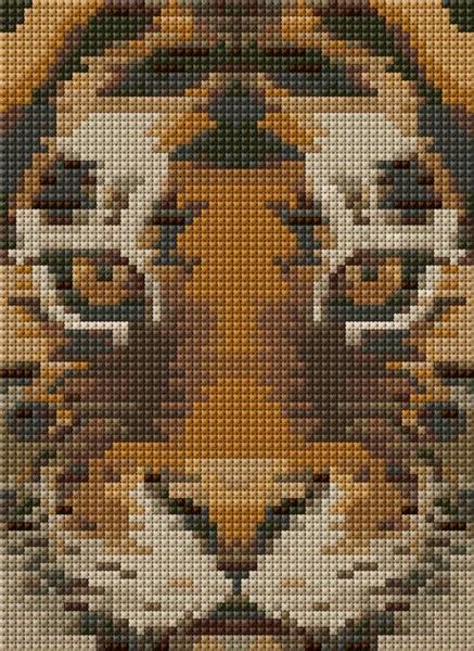 Tiger - Cross-Stitch Designs