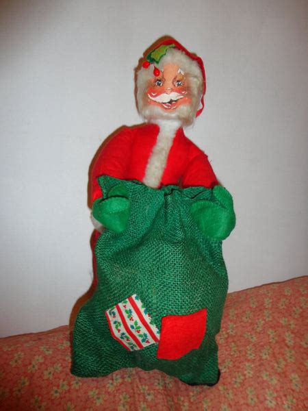 Vintage 1963 ANNALEE Mobilitee Christmas SANTA CLAUS doll – NEET STUFF