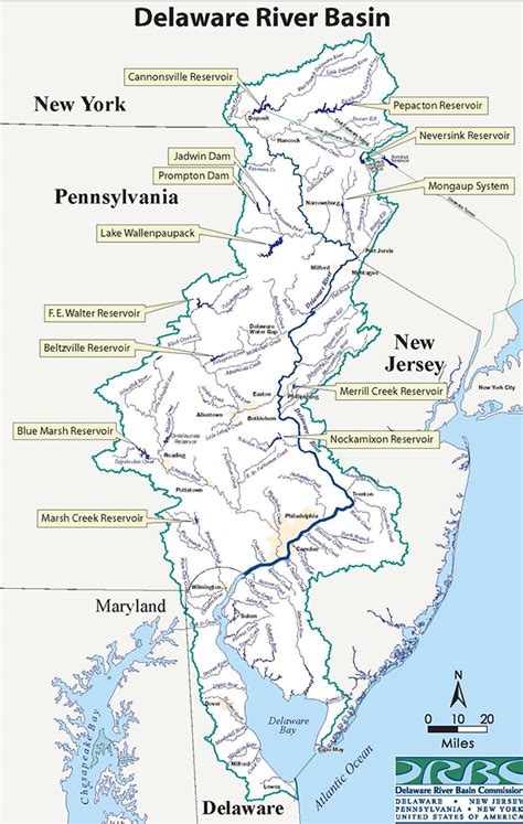 Delaware River Basin Commission|Reservoirs in the DRB