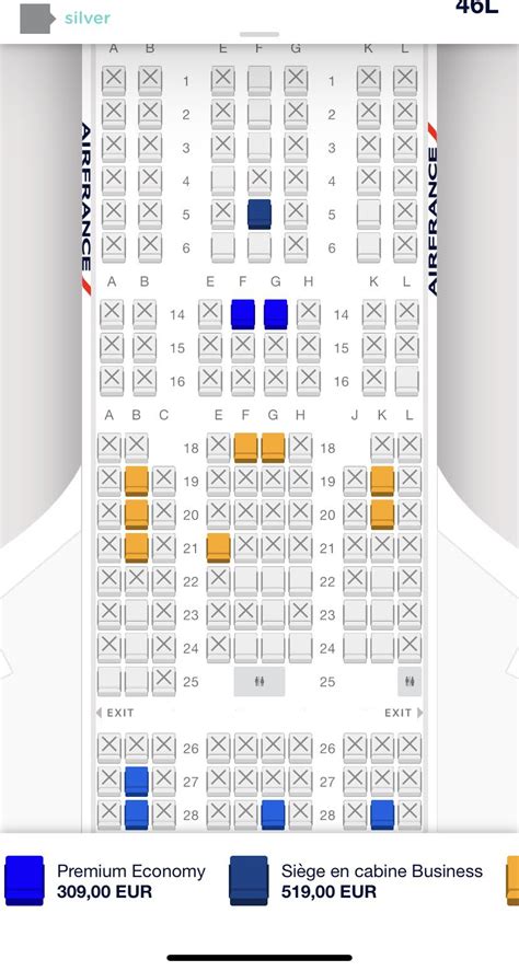 Air France Boeing 777 Seat Map Updated Find The Best Seat