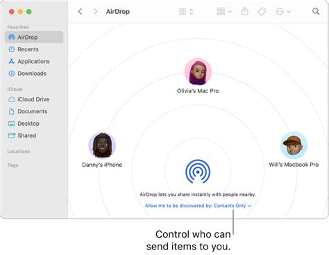 Use AirDrop on your Mac to send files to devices near you - Apple ...