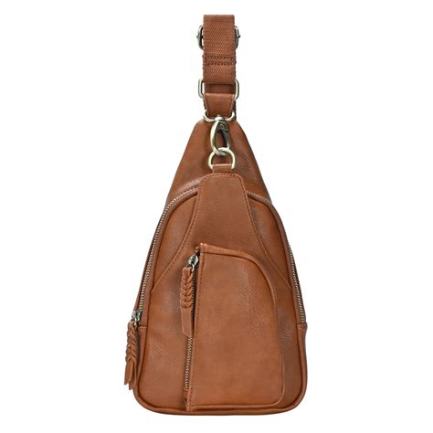 Antik Kraft - The Tasha Soft Vegan Leather Crossbody Sling Backpack ...