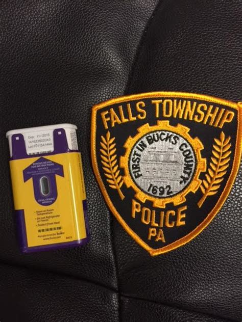 Falls Twp. Police Department Receives Donation Of Narcan Auto-Injectors ...