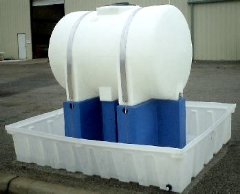 This type of containment provides easy access to the primary tank. The polypropylene is UV ...