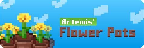 Artemis' Flower Pots - Mods - Minecraft