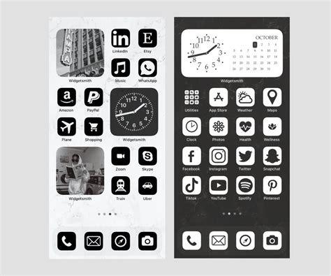 Ios 15 Icons 110 Black White Icons Ios 14 Iphone Icons - Etsy