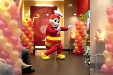 VIRAL: Jollibee mascot dances to 'Versace on the Floor' | ABS-CBN News