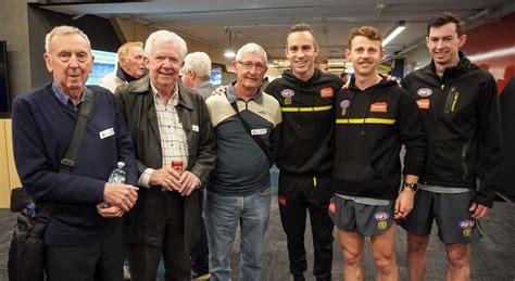 LIFE MEMBERS VISIT AFL UMPIRES' TRAINING - AFLUA