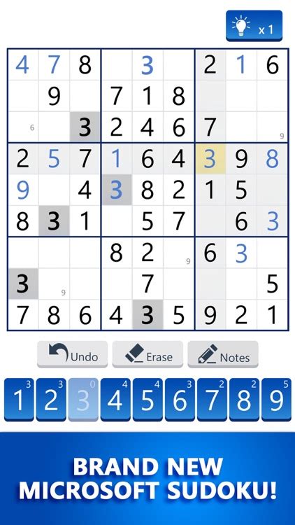 Microsoft Sudoku by Microsoft Corporation