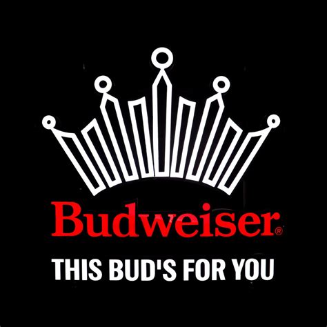 Budweiser Crown LED Sign