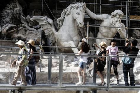 Trevi Fountain Restoration Attracts Even More Visitors to Site | ITALY ...