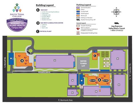 South Texas College Mid Valley Campus Map | Printable Maps