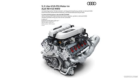 2020 Audi R8 V10 RWD | 5.2 litre V10 FSI engine in the Audi R8 V10 RWD