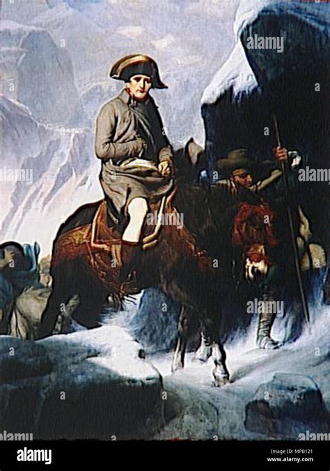 Napoleon bonaparte alps hi-res stock photography and images - Alamy