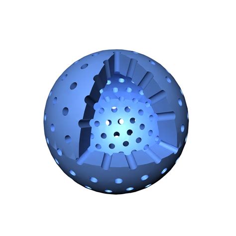 3D Hollow Sphere 3D Model - 3DHunt.co