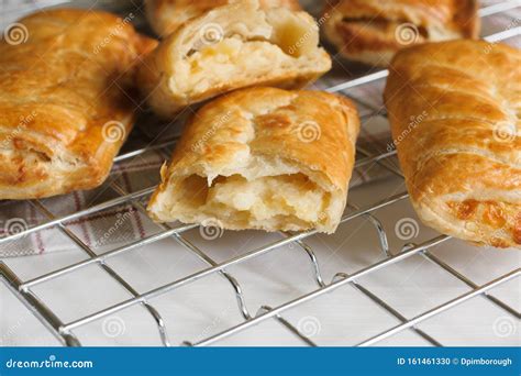 Cheese and Onion Rolls stock photo. Image of rack, england - 161461330