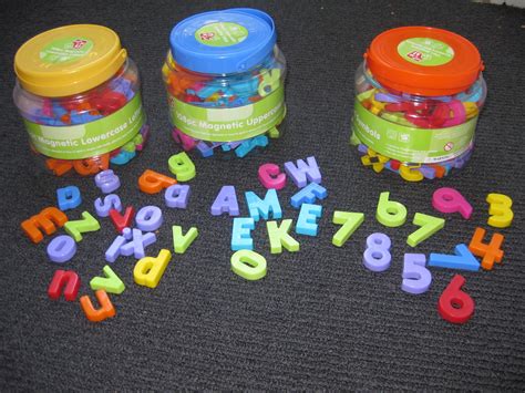 Blogging, Teaching and Second Grade... Oh My!: Magnetic letters and numbers