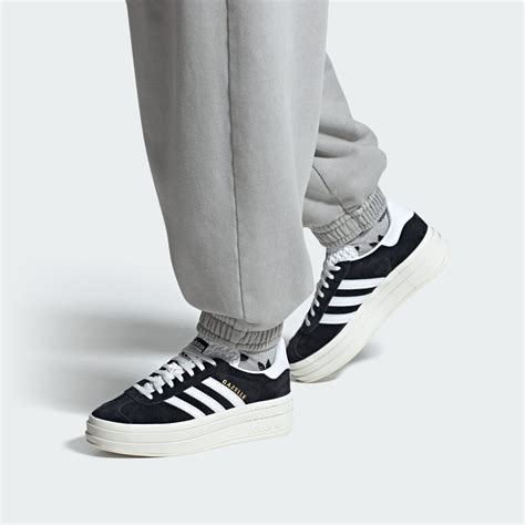 adidas Gazelle Bold Shoes - Black #SatelliteStompers | adidas Bahrain