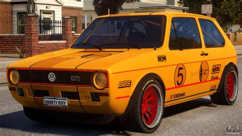 VW Golf GTI MK1 Rally PJ for GTA 4