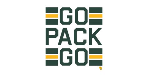 Go Pack Go - Green Bay Packers - Long Sleeve T-Shirt | TeePublic