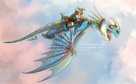 Httyd 2 Astrid and Stormfly by Ticcy.deviantart.com on @deviantART | Life on Berk | Pinterest