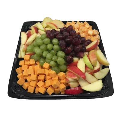 Member's Mark Fruit and Cheese Party Tray with Apples (priced per pound ...