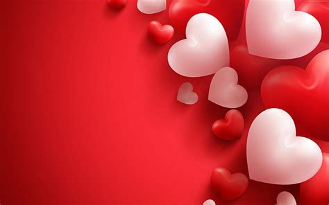 HD wallpaper: 4k, heart, Valentines Day, love image, no people, red, balloon | Wallpaper Flare