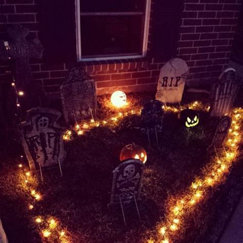 Front Yard Halloween Graveyard Decorations Pictures, Photos, and Images ...