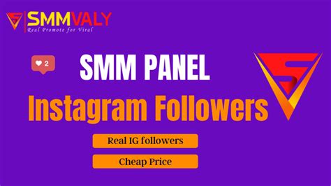 SMM Panel Instagram Followers- Buy Real IG Followers