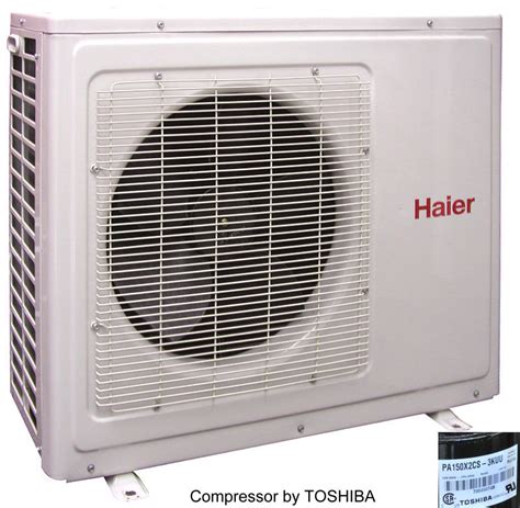 Haier 9000 BTU AC Mini Split Air Conditioner Heat Pump 3/4 ton with remote, 120v | eBay