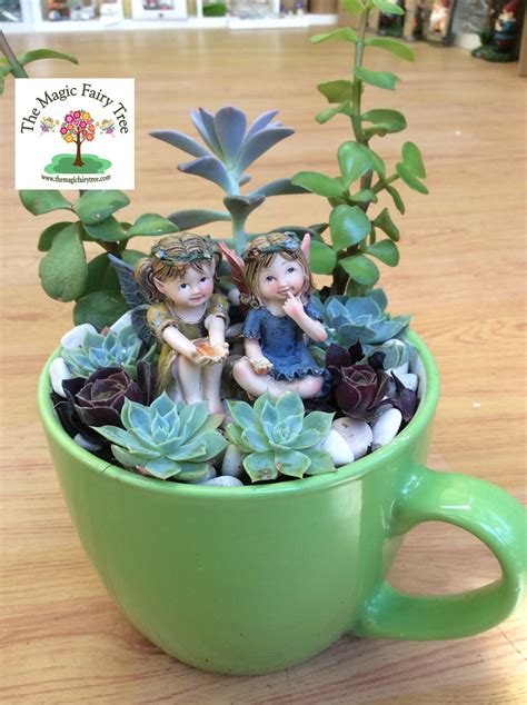 The Magic Fairy Tree - Teacup Fairy Gardens