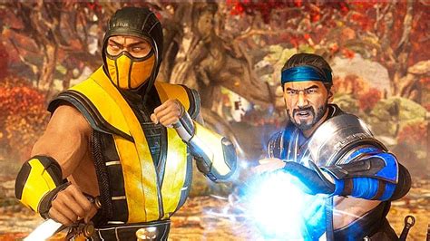 Scorpion & Sub Zero Team Up Fight Scene - MORTAL KOMBAT 11 AFTERMATH - YouTube