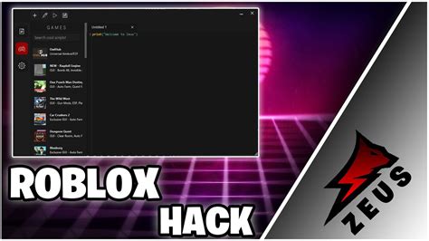 *Free* Roblox Exploit! - Zeus : Level 7, Full Lua Executor, Script Hub ...