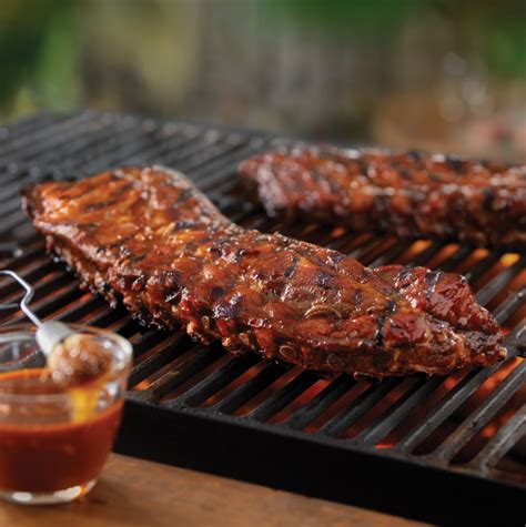 Tangy Grilled Pork Back Ribs - The Three Tomatoes