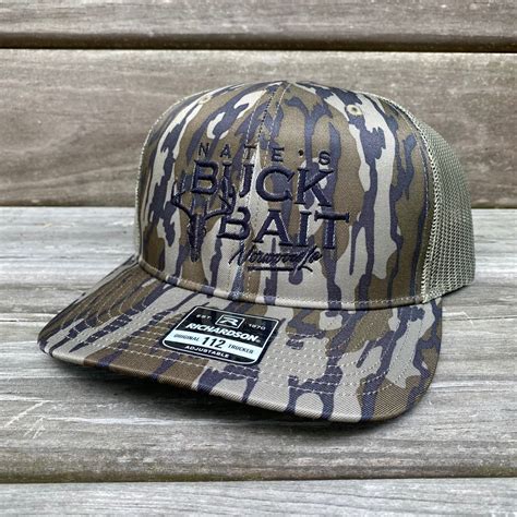 Mossy Oak Bottomland Camo SnapBack Trucker Cap – Nate's Buck Bait