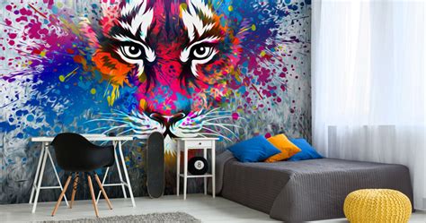 Graffiti Wallpaper for your Teenager’s Bedroom | Wallsauce US