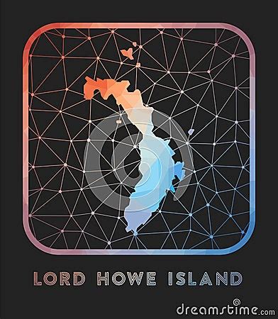 Lord Howe Island Map Design. Vector Illustration | CartoonDealer.com ...