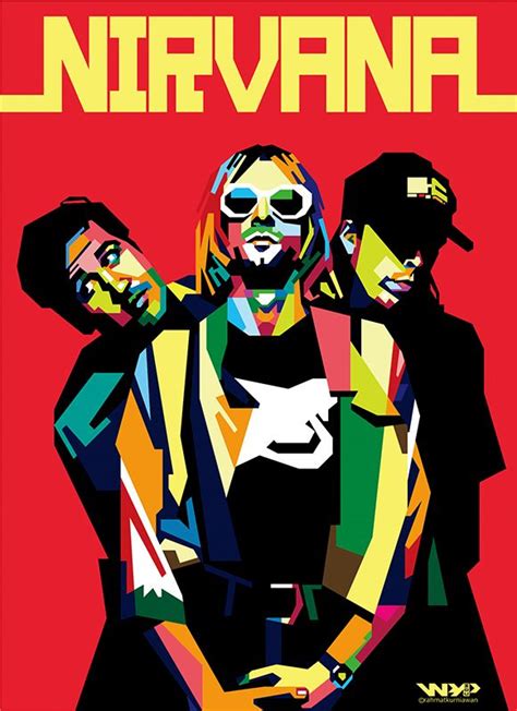 Nirvana by RahmatKurniawanArt | Nirvana art, Cute canvas paintings, Art