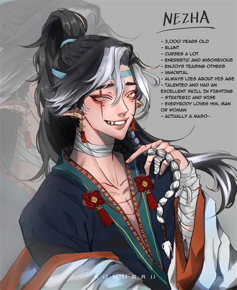 Nezha by komurru on DeviantArt