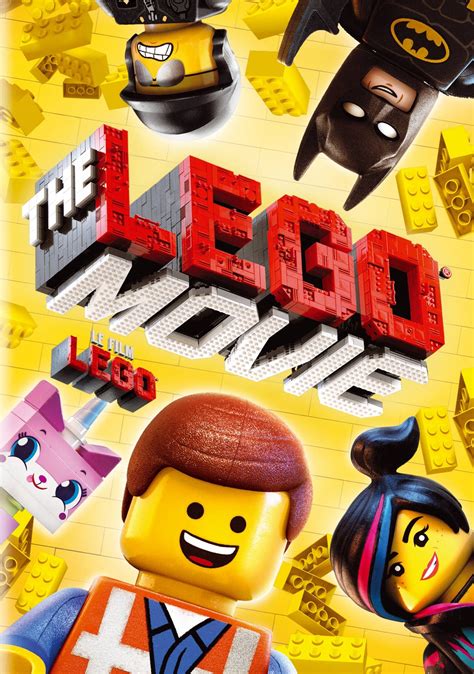 Download Yellow The Lego Movie Poster Wallpaper | Wallpapers.com