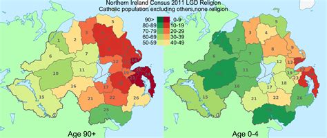 It seems N. Ireland is shifting from Protestant to Catholic majority ...