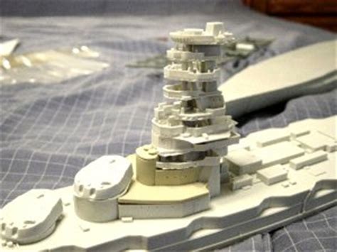 Classic Warships 1/350 IJN Battleship Kirishima Kit First Look