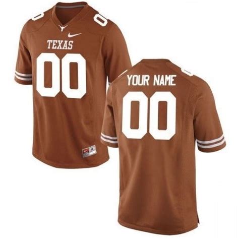 Texas Longhorns Custom Jersey – US Sports Nation