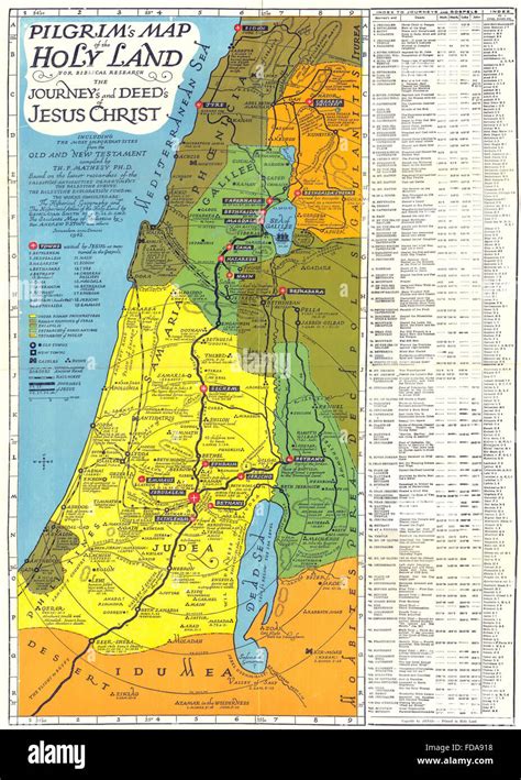 Holy Land Map Today