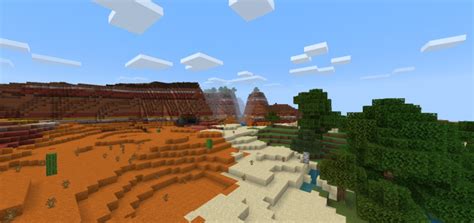 Blursed Seed – Unique Desert + Badlands Biome - MCPE Seeds | minecrafts.us