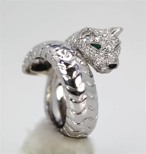 Cartier Panthere Ring with Diamonds For Sale at 1stDibs | cartier ...