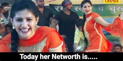 Sapna Chaudhary started dancing for ₹3100 for entire Night, today her net worth will shock you ...